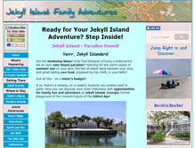 Tablet Screenshot of jekyll-island-family-adventures.com